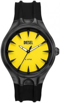 Diesel Men's Streamline Three-Hand, Gunmetal Stainless Steel Watch, DZ2201