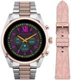 Michael Kors Women's GEN 6 Bradshaw Smart Watch with Stainless Steel Strap, Two-...