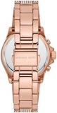 Michael Kors Watch for Women Everest, Chronograph Movement, 36 mm Rose Gold Stainless Steel Case with a Stainless Steel Strap, MK7235