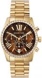 Michael Kors Lexington Women's Watch, Stainless Steel Chronograph Watch for Wome...