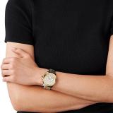 Michael Kors Women's Wren Quartz Watch with Stainless Steel Strap, Two-Tone, 20 (Model: MK6953)