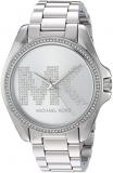 Michael Kors Women's 'Bradshaw' Quartz Stainless Steel Casual Watch, Color:Silver-Toned (Model: MK6554)