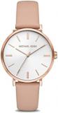 Michael Kors - Outlet Addyson collection, pink colour, leather watch for women M...