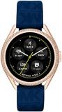 Michael Kors Women's Aluminum Automatic Smart Watch with Rubber Strap, Blue, 11 ...