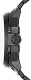 Diesel Ironside Men's Quartz Watch with Black Dial Analogue Display and Black Stainless Steel Bracelet Dz4362