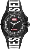 Diesel Watch for Men Framed, Three Hand Movement, 51mm Multi Nylon case with a S...