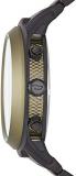 Diesel Men's Chronograph Tumbler Black Stainless Bracelet Watch 48mm DZ4497