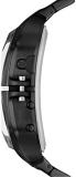 Diesel Watch for Men Chopped, Digital Movement, 38mm Black Silicone case with a Silicone Strap, DZ1971