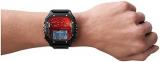 Diesel Watch for Men Chopped, Digital Movement, 38mm Black Silicone case with a Silicone Strap, DZ1971