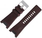 Diesel watch strap, 18 mm, leather, brown, DZ-4246