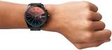 Diesel Men's 51mm Mega Chief Quartz Stainless Steel Chronograph Watch, Color: Black (Model: DZ4318)