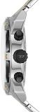 Diesel Watch for Men Sideshow, Quartz Two Hand Movement, 51MM Black Stainless Steel case with a Silicone Strap, DZ7474