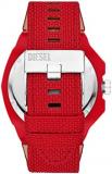 Diesel Watch for Men Framed, Three Hand Movement, 51mm Multi Nylon case with a Silicone Strap, DZ1989