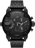 Diesel Watch for Men Griffed, Chronograph Movement, 48mm Multi Stainless Steel c...
