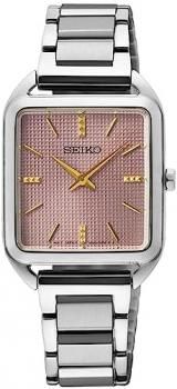 Seiko Women's Analogue Quartz Watch with Stainless Steel Strap SWR077P1