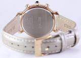 Seiko Women Chronograph Quartz Watch with Leather Strap SRW872P1_1