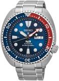 Seiko Prospex PADI Automático Diver's 200m Acero Azul Rojo SRPE99K1 Watch Strap,...