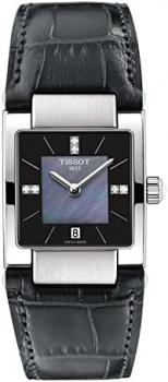 Tissot Womens Analogue Quartz Watch with Leather Strap T090.310.16.126.00