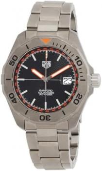 TAG Heuer Aquaracer Automatic Black Dial Men's Watch WAY208F.BF0638, BLACK, 43 mm, Modern