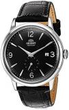 Orient Men's Bambino Small Seconds Japanese-Automatic Watch with Leather Strap, 21 mm
