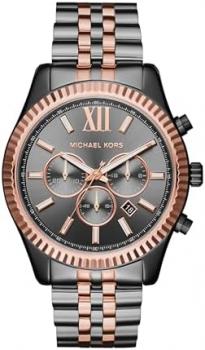 Michael Kors Men Analog Quartz Watch with Stainless Steel Strap MK8561