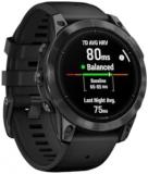 Garmin epix PRO Gen 2, 47mm Premium Multisport GPS Smartwatch, AMOLED Touch Screen, Advanced Health and Training Features, Built in Flashlight, Adventure Watch with up to 16 days battery life, Black