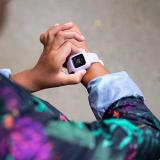 Garmin vivofit Jr.3 Fitness Tracker for Kids, Includes Interactive App Experience, Swim-Friendly, Up To 1-year Battery Life, Adjustable watch band, Blue Stars