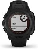 Garmin Instinct Solar Tactical, Solar-powered Rugged Outdoor Smartwatch with Tactical Features, Built-in Sports Apps and Health Monitoring, Black
