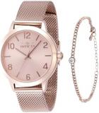 Invicta Wildflower 48331 Women's Watch - Waterproof - Analogue - Quartz Movement - Stainless Steel with Rose Gold dial - 34mm