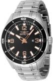 Invicta Pro Diver 46667 Men's Watch - Waterproof - Analogue - Quartz Movement - Stainless Steel with Black dial - 44mm