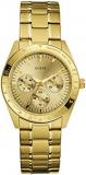 GUESS W12083L1 Watch, Gold, Mini Chase