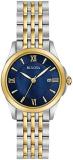 Bulova Women's Analogue Quartz Watch with Stainless Steel Strap 98M124