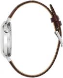 Bulova Men's Watch 96A318 Aerojet Automatic Collection 38 mm Steel Leather Brown, brown, Classic