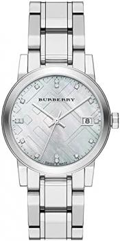 BURBERRY BU9125 Women's Stainless Steel Band Wrist Watch, Bracelet