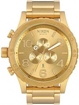 Nixon Men's Chronograph Quartz Watch with Stainless Steel Strap A083-502-00