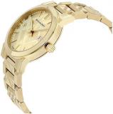Swiss Engraved Gold Check Date Dial 38mm Unisex Men Women Wrist Watch The City BU9038