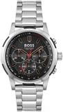 BOSS Solar Chronograph Quartz Watch for men with Leather or Stainless Steel strap