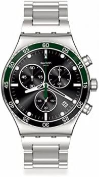 Swatch Dark Green Irony Unisex Watch YVS506G