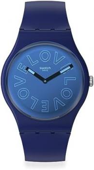 Swatch New Gent Love to GO Around Quartz Watch, Blue, Quartz Watch