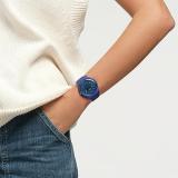 Swatch New Gent Love to GO Around Quartz Watch, Blue, Quartz Watch