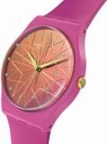 Swatch FANTASTIC FUCHSIA SO28P110 - Rose Watch, Pink, Pink, lemon tree, strip