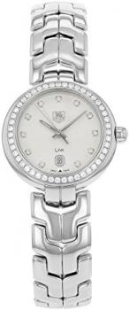 TAG Heuer Womens Analogue Quartz Watch with Stainless Steel Plated Strap WAT1414.BA0954