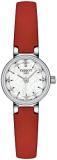 TISSOT Women's Analogue Quartz Watch with Leather Strap T1400091611100