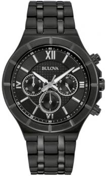 Bulova Men's Chronograph Quartz Watch with Stainless Steel Strap 98A242