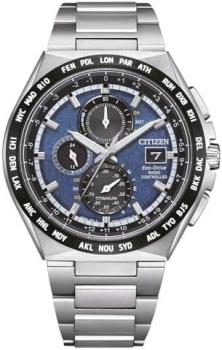 Citizen Men Chronograph Eco-Drive Watch with Titanium Strap AT8238-84L