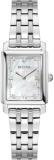 Bulova Women's Analogue Quartz Watch with Stainless Steel Strap 96P244