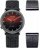 Citizen Women's Analogue Eco-Drive Watch with a Fabric Band L Ambiluna Collection