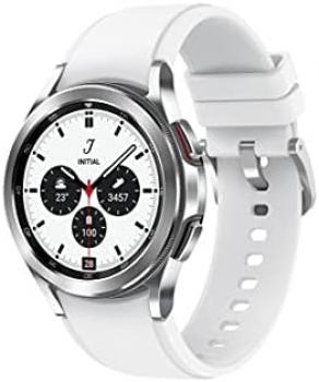 SAMSUNG Galaxy Watch 4 Classic (42mm) - Smartwatch Silver (Renewed)