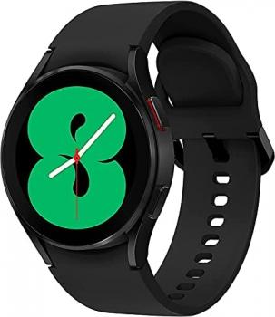 Samsung Galaxy Watch4 44 mm, Black Bluetooth (Renewed)