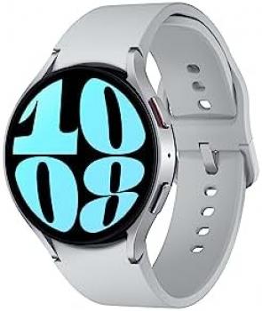 Samsung Galaxy Watch6 44mm Bluetooth Silver (Silver) R940 (Renewed)